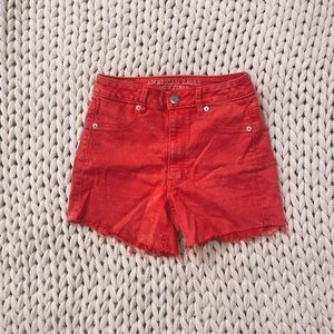 American Eagle Outfitters High Waisted Jean Shorts